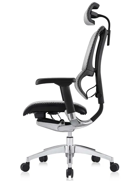 Кресло MIRUS-IOO 2 (IOOE2-AB-HAM-5D-L, сетка Т-168-B2 NATURAL), эргономичное
