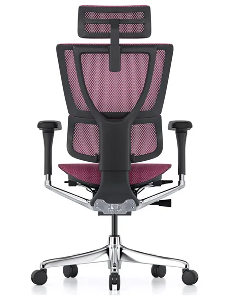 Крісло MIRUS-IOO 2 (IOOE2-AB-HAM-5D-L, сітка T-168-B5 PINK), ергономічне