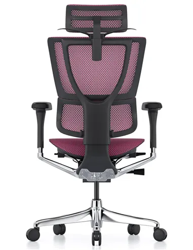 Крісло MIRUS-IOO 2 (IOOE2-AB-HAM-5D-L, сітка T-168-B5 PINK), ергономічне