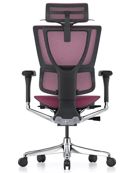Крісло MIRUS-IOO 2 (IOOE2-AB-HAM-5D-L, сітка T-168-B5 PINK), ергономічне