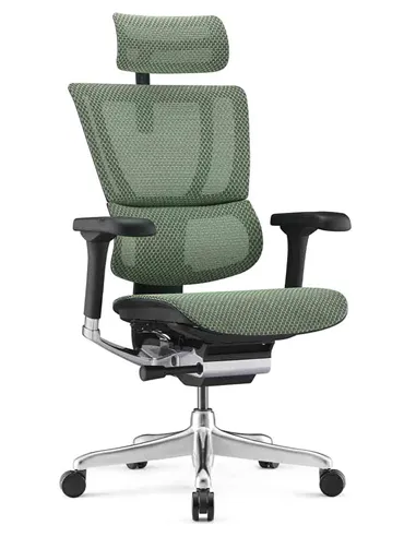 Крісло MIRUS-IOO 2 (IOOE2-AB-HAM-5D-L, сітка Т-168-B6 GREEN), ергономічне