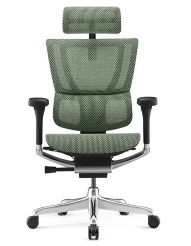 Крісло MIRUS-IOO 2 (IOOE2-AB-HAM-5D-L, сітка Т-168-B6 GREEN), ергономічне
