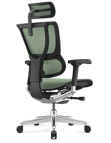 Крісло MIRUS-IOO 2 (IOOE2-AB-HAM-5D-L, сітка Т-168-B6 GREEN), ергономічне