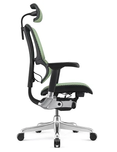 Крісло MIRUS-IOO 2 (IOOE2-AB-HAM-5D-L, сітка Т-168-B6 GREEN), ергономічне