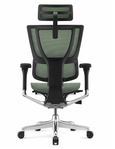 Крісло MIRUS-IOO 2 (IOOE2-AB-HAM-5D-L, сітка Т-168-B6 GREEN), ергономічне