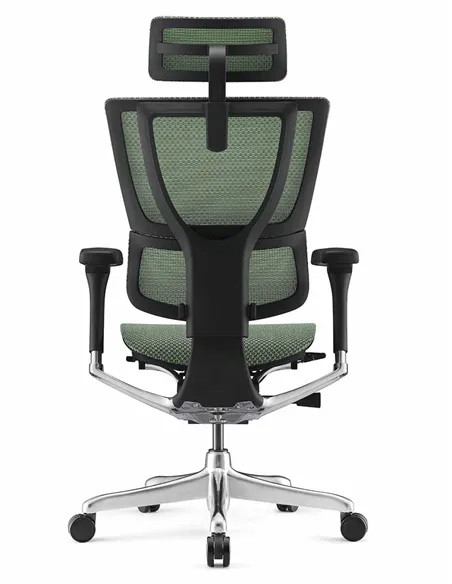 Крісло MIRUS-IOO 2 (IOOE2-AB-HAM-5D-L, сітка Т-168-B6 GREEN), ергономічне