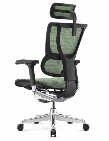 Крісло MIRUS-IOO 2 (IOOE2-AB-HAM-5D-L, сітка Т-168-B6 GREEN), ергономічне