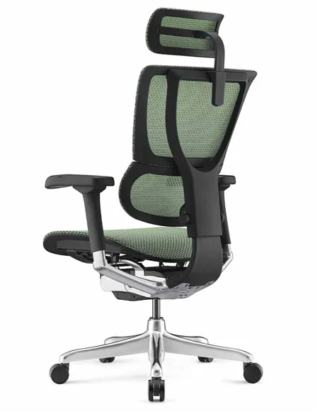 Крісло MIRUS-IOO 2 (IOOE2-AB-HAM-5D-L, сітка Т-168-B6 GREEN), ергономічне