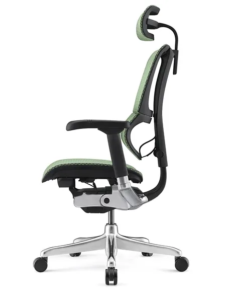Крісло MIRUS-IOO 2 (IOOE2-AB-HAM-5D-L, сітка Т-168-B6 GREEN), ергономічне