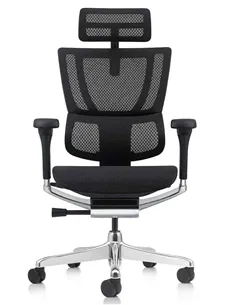 Крісло MIRUS-IOO 2 (IOOE2-AB-HAM-5D-L, сітка Т-168-B1 BLACK), ергономічне 2