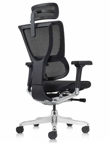 Кресло MIRUS-IOO 2 (IOOE2-AB-HAM-5D-L, сетка Т-168-B1 BLACK), эргономичное