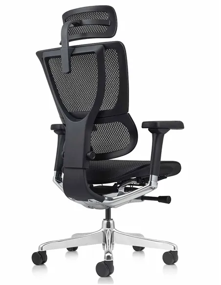 Кресло MIRUS-IOO 2 (IOOE2-AB-HAM-5D-L, сетка Т-168-B1 BLACK), эргономичное