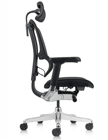 Кресло MIRUS-IOO 2 (IOOE2-AB-HAM-5D-L, сетка Т-168-B1 BLACK), эргономичное