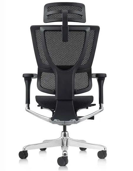 Кресло MIRUS-IOO 2 (IOOE2-AB-HAM-5D-L, сетка Т-168-B1 BLACK), эргономичное
