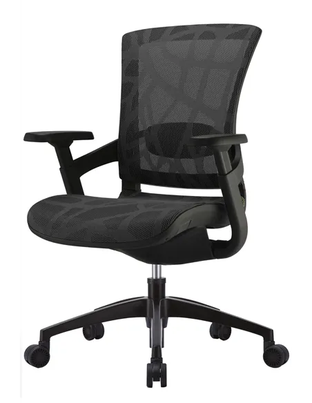Крісло COMFORT SEATING SKATE (SKTA-W-LAM) для оператора, чорний колір