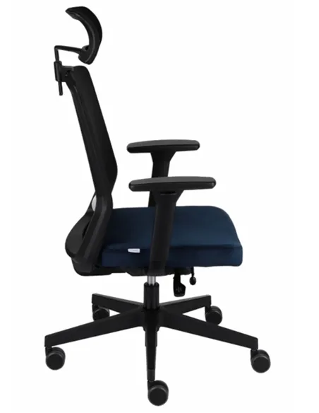 Крісло GROSPOL COCO BS HD BLACK, для оператора