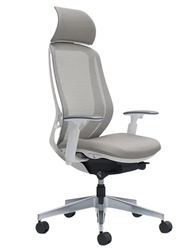 Крісло OKAMURA SYLPHY EXTRA HIGH WHITE для керівника