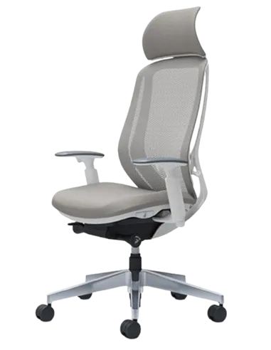 Крісло OKAMURA SYLPHY EXTRA HIGH WHITE для керівника