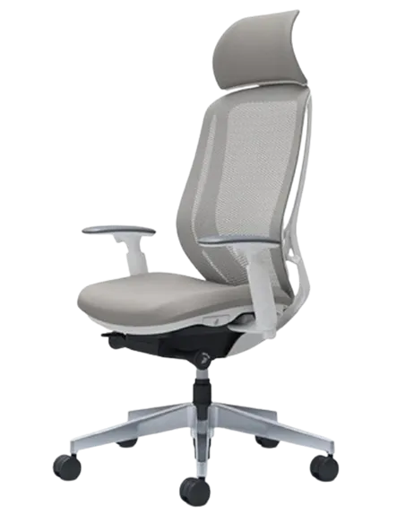 Крісло OKAMURA SYLPHY EXTRA HIGH WHITE для керівника