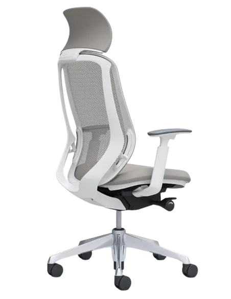 Крісло OKAMURA SYLPHY EXTRA HIGH WHITE для керівника