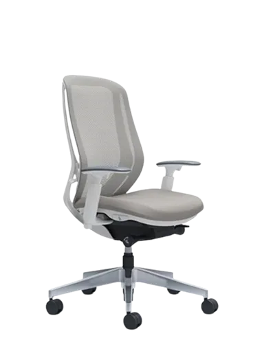 Крісло OKAMURA SYLPHY EXTRA HIGH WHITE для керівника
