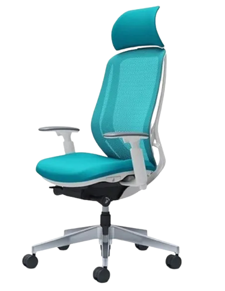 Крісло OKAMURA SYLPHY EXTRA HIGH WHITE для керівника
