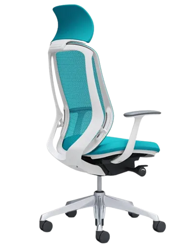 Крісло OKAMURA SYLPHY EXTRA HIGH WHITE для керівника