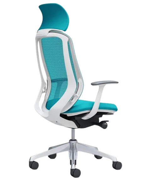 Крісло OKAMURA SYLPHY EXTRA HIGH WHITE для керівника