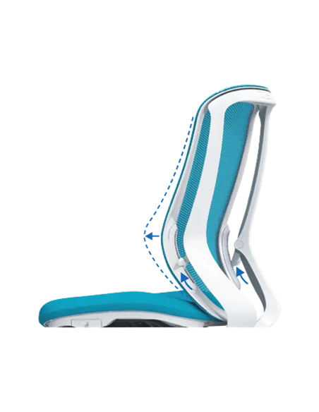 Крісло OKAMURA SYLPHY EXTRA HIGH WHITE для керівника