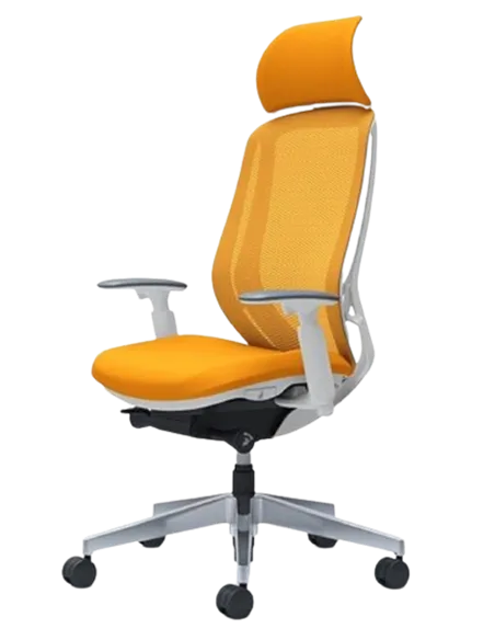 Кресло OKAMURA SYLPHY EXTRA HIGH WHITE для руководителя