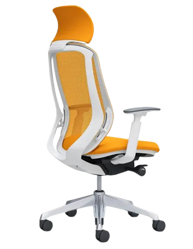 Кресло OKAMURA SYLPHY EXTRA HIGH WHITE для руководителя