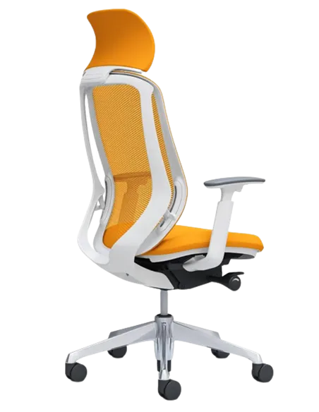 Кресло OKAMURA SYLPHY EXTRA HIGH WHITE для руководителя