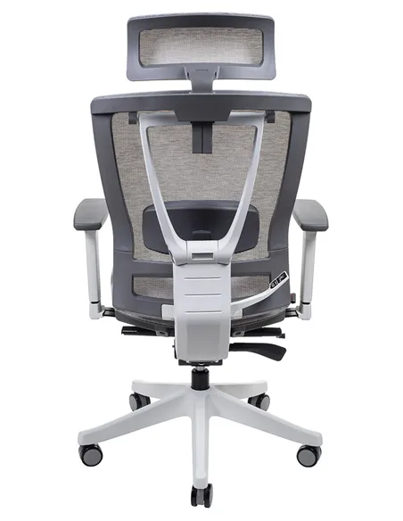 Крісло ERGO CHAIR 2  MESH WHITE, ергономічне, бежеве