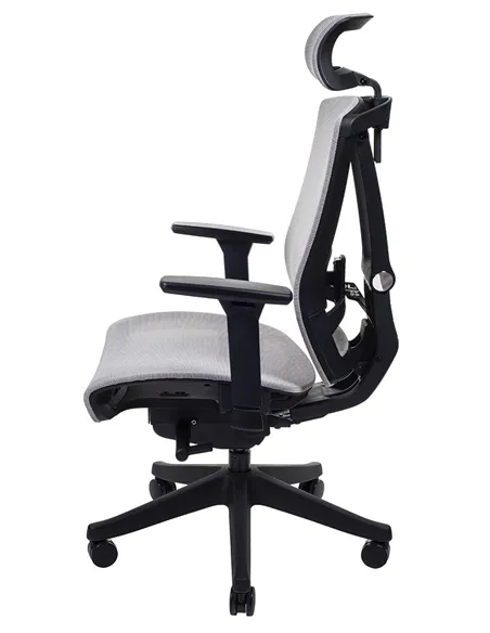 Крісло ERGO CHAIR 2 MESH BLACK, ергономічне, бежеве