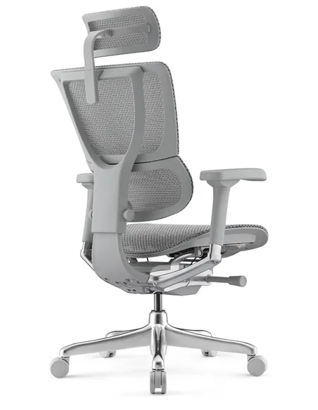 Крісло MIRUS-IOO 2 (IOOE2-AG-HAM-5D-L, СІТКА Т-168-B2 NATURAL), ергономічне