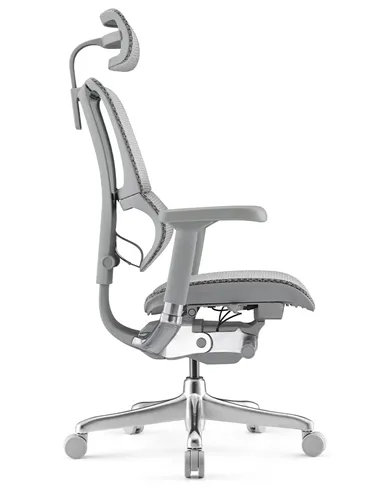 Крісло MIRUS-IOO 2 (IOOE2-AG-HAM-5D-L, СІТКА Т-168-B2 NATURAL), ергономічне