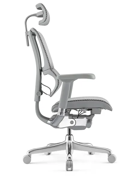 Крісло MIRUS-IOO 2 (IOOE2-AG-HAM-5D-L, СІТКА Т-168-B2 NATURAL), ергономічне