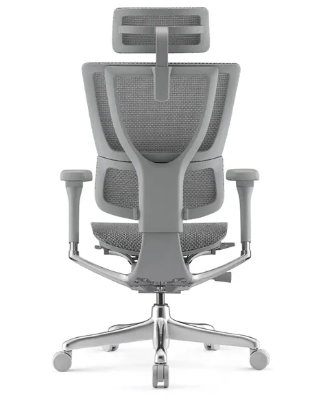 Крісло MIRUS-IOO 2 (IOOE2-AG-HAM-5D-L, СІТКА Т-168-B2 NATURAL), ергономічне