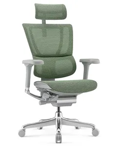 Крісло MIRUS-IOO 2 (IOOE2-AG-HAM-5D-L, СІТКА Т-168-B6 GREEN), ергономічне
