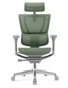 Крісло MIRUS-IOO 2 (IOOE2-AG-HAM-5D-L, СІТКА Т-168-B6 GREEN), ергономічне 2