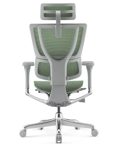Крісло MIRUS-IOO 2 (IOOE2-AG-HAM-5D-L, СІТКА Т-168-B6 GREEN), ергономічне