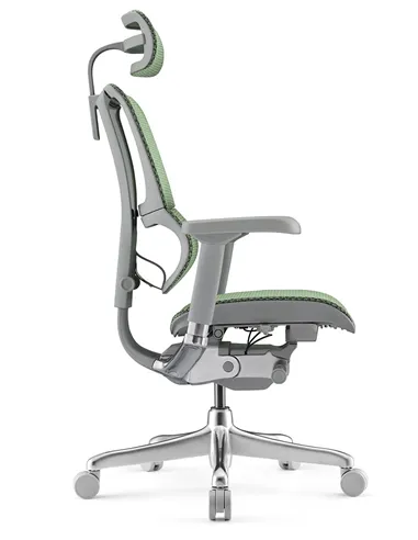 Крісло MIRUS-IOO 2 (IOOE2-AG-HAM-5D-L, СІТКА Т-168-B6 GREEN), ергономічне