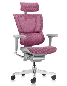 Крісло MIRUS-IOO 2 (IOOE2-AG-HAM-5D-L, СІТКА Т-168-B5 PINK), ергономічне