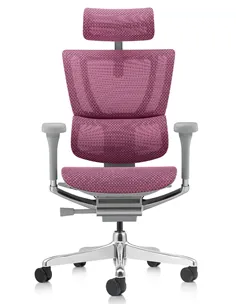 Крісло MIRUS-IOO 2 (IOOE2-AG-HAM-5D-L, СІТКА Т-168-B5 PINK), ергономічне 2