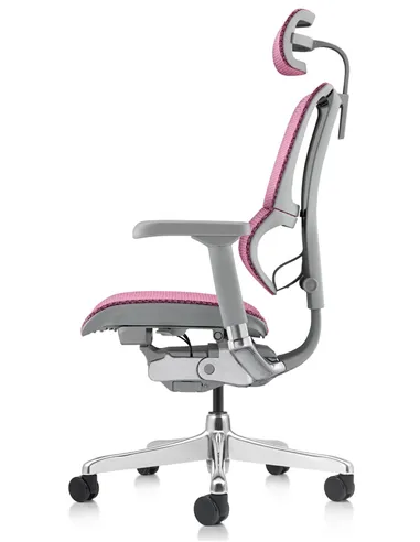 Крісло MIRUS-IOO 2 (IOOE2-AG-HAM-5D-L, СІТКА Т-168-B5 PINK), ергономічне