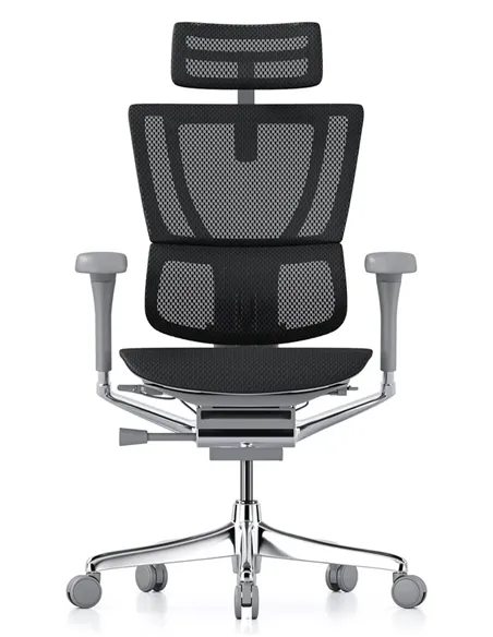 Крісло MIRUS-IOO 2 (IOOE2-AG-HAM-5D-L, СІТКА Т-168-B1 BLACK), ергономічне
