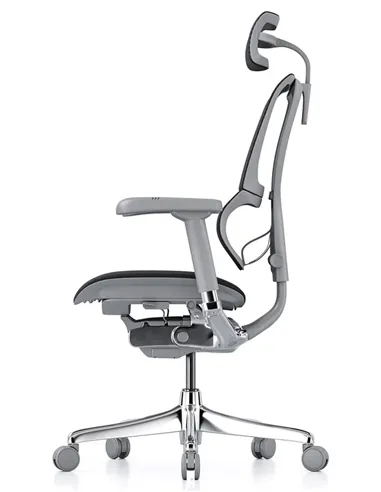 Крісло MIRUS-IOO 2 (IOOE2-AG-HAM-5D-L, СІТКА Т-168-B1 BLACK), ергономічне