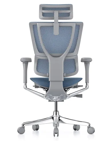 Кресло MIRUS-IOO 2 (IOOE2-AG-HAM-5D-L, СЕТКА Т-168-B4 COBALT), эргономичное