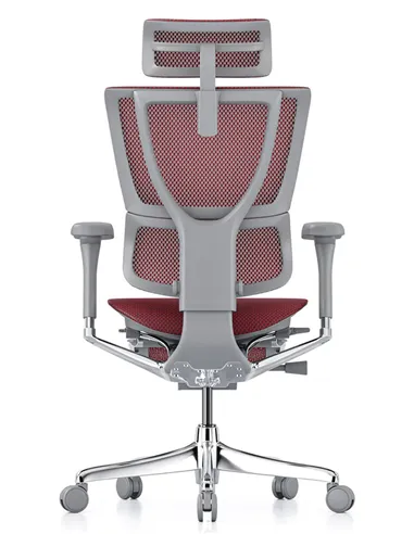 Крісло MIRUS-IOO 2 (IOOE2-AG-HAM-5D-L, СІТКА T-168-B3 SCARLET), ергономічне