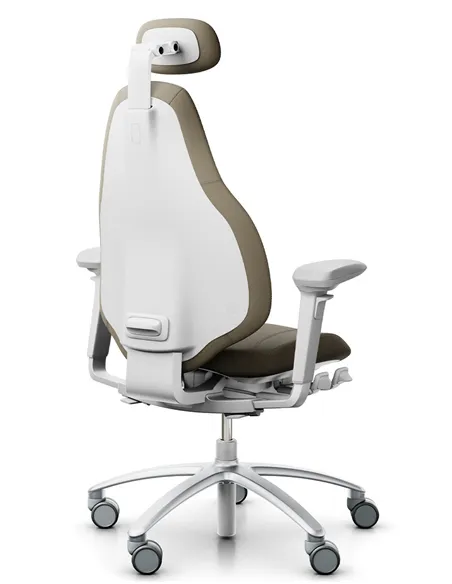 Кресло FLOKK RH MEREO 220 SILVER GREY эргономичное, новозеландская  шерсть FOCUS (GABRIEL)